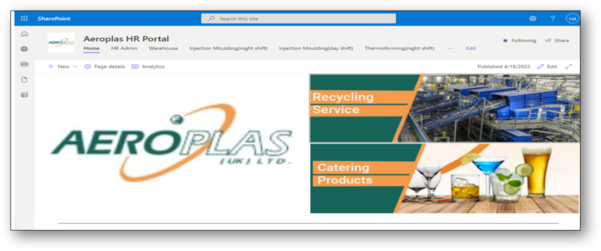 AeroPlas HR Portal